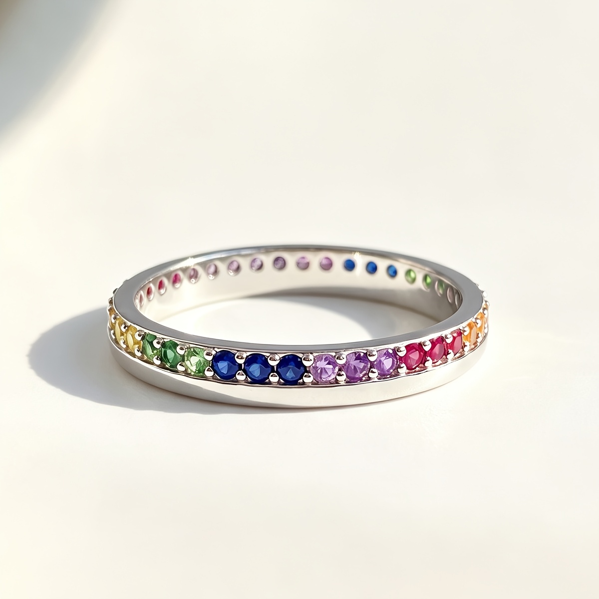 Versatile Color Ring for Women, Fashionable Gift